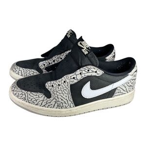 Jordan 1 Retro OG Low Black Cement lightly Used Size 7